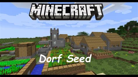 minecraft seed für dorf.